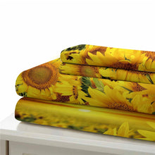 Load image into Gallery viewer, 3D Beautiful Sunnyflower Bedding Set