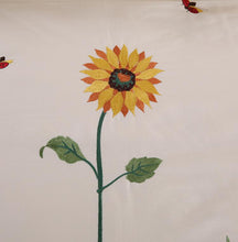 Load image into Gallery viewer, Sunflower Embroidered Cotton Duvet Cover Set