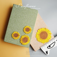 Load image into Gallery viewer, Sunflower Flower Embroidered Patch for Clothing Iron on Clothes Kindergarten Kids Appliques Stripes Sticker Garment Accessories